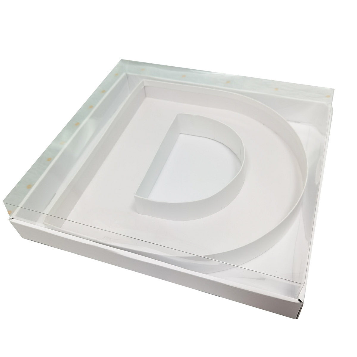 12inch/30.5cm Cardboard Letter Fillable Shape Box Charcuterie Candy Sweet Decorative Birthday