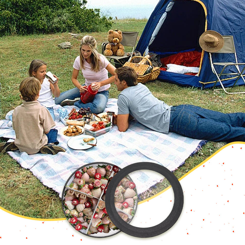 12.5inch Circle Round Shaped Gift Box for Charcuterie Large