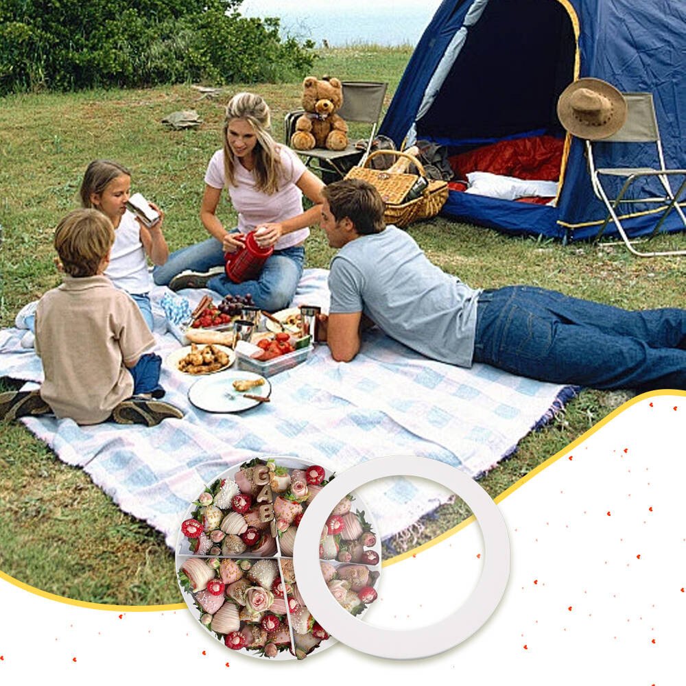 12.5inch Circle Round Shaped Gift Box for Charcuterie Large