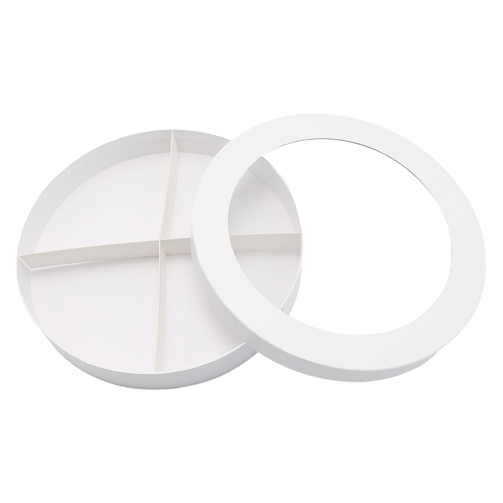 12.5inch Circle Round Shaped Gift Box for Charcuterie Large
