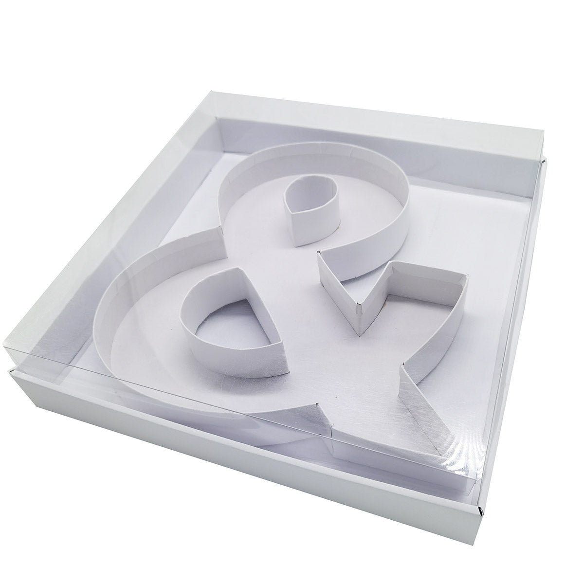 12inch/30.5cm Cardboard Letter Fillable Shape Box Charcuterie Candy Sweet Decorative Birthday