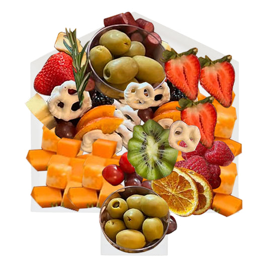 Isreal Hannukah Dreidel Shaped Food Candy Fruit Plastic Serving Tray Container