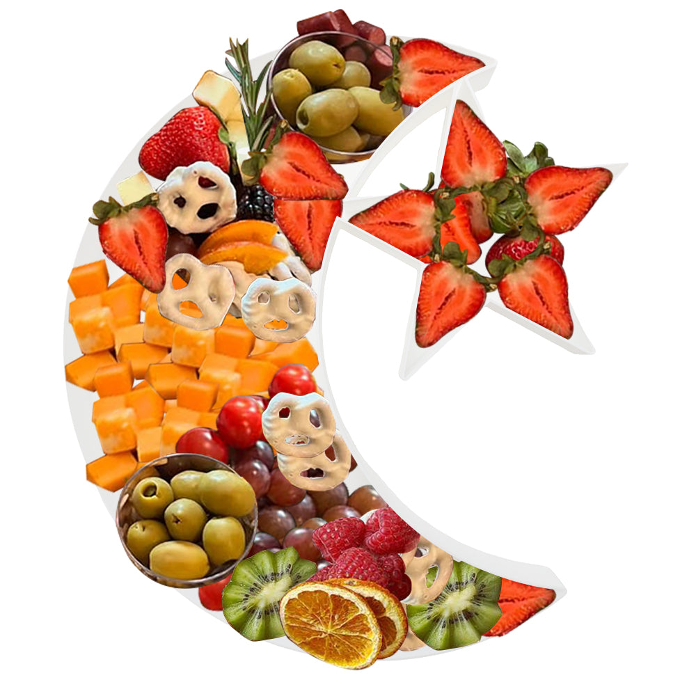 3D print Moon Shaped Food Tray Sweet Container